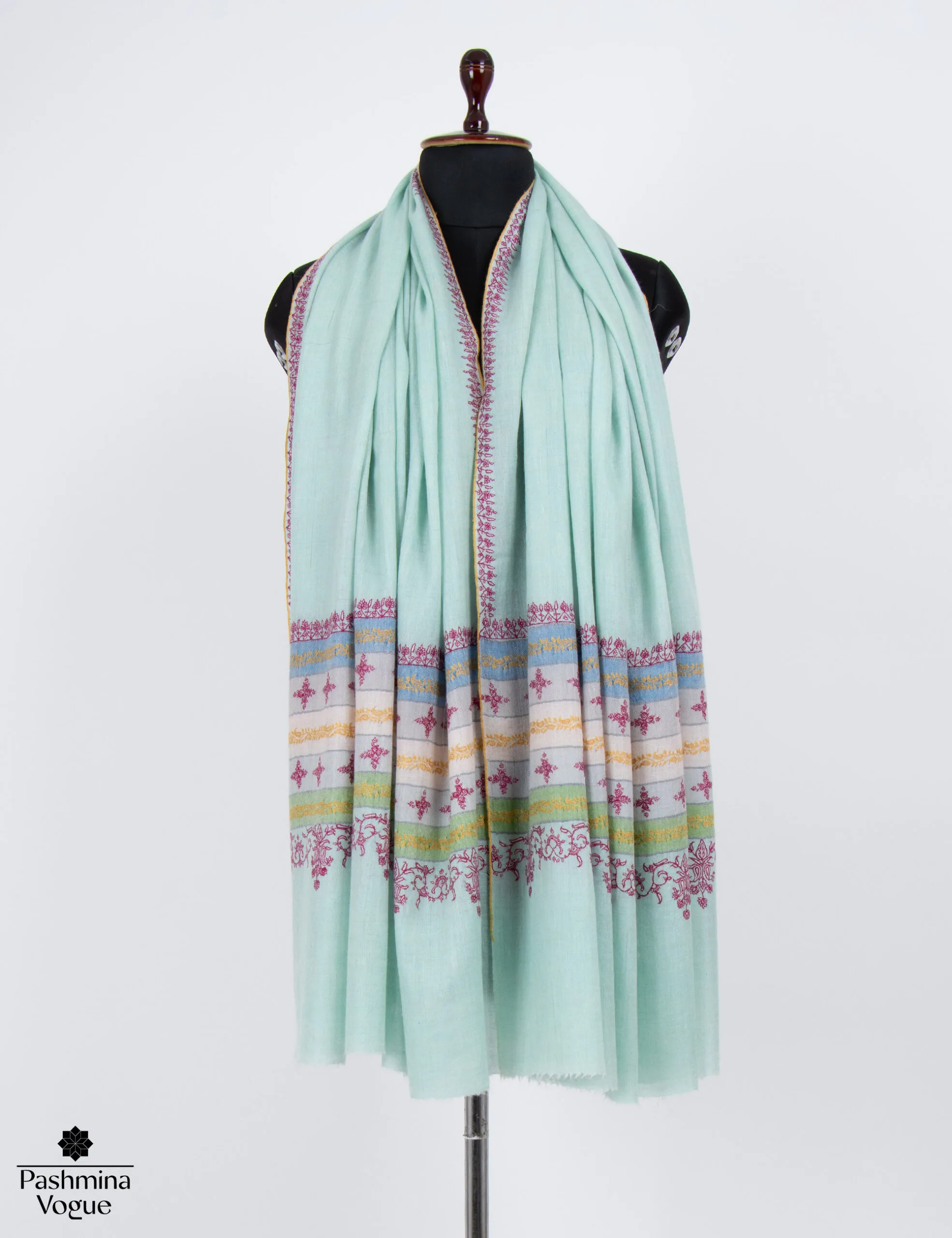 shawl navy blue