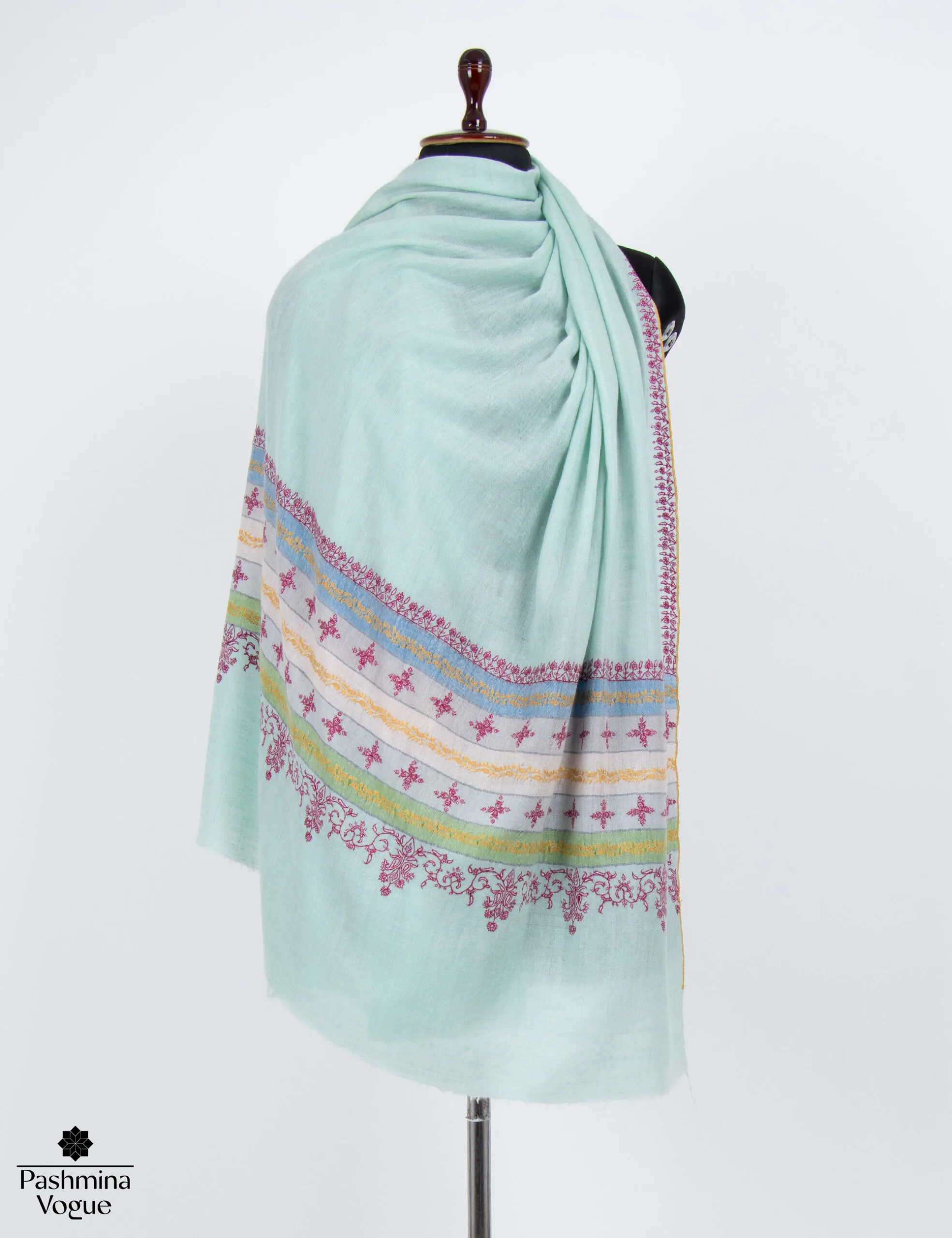shawl navy blue
