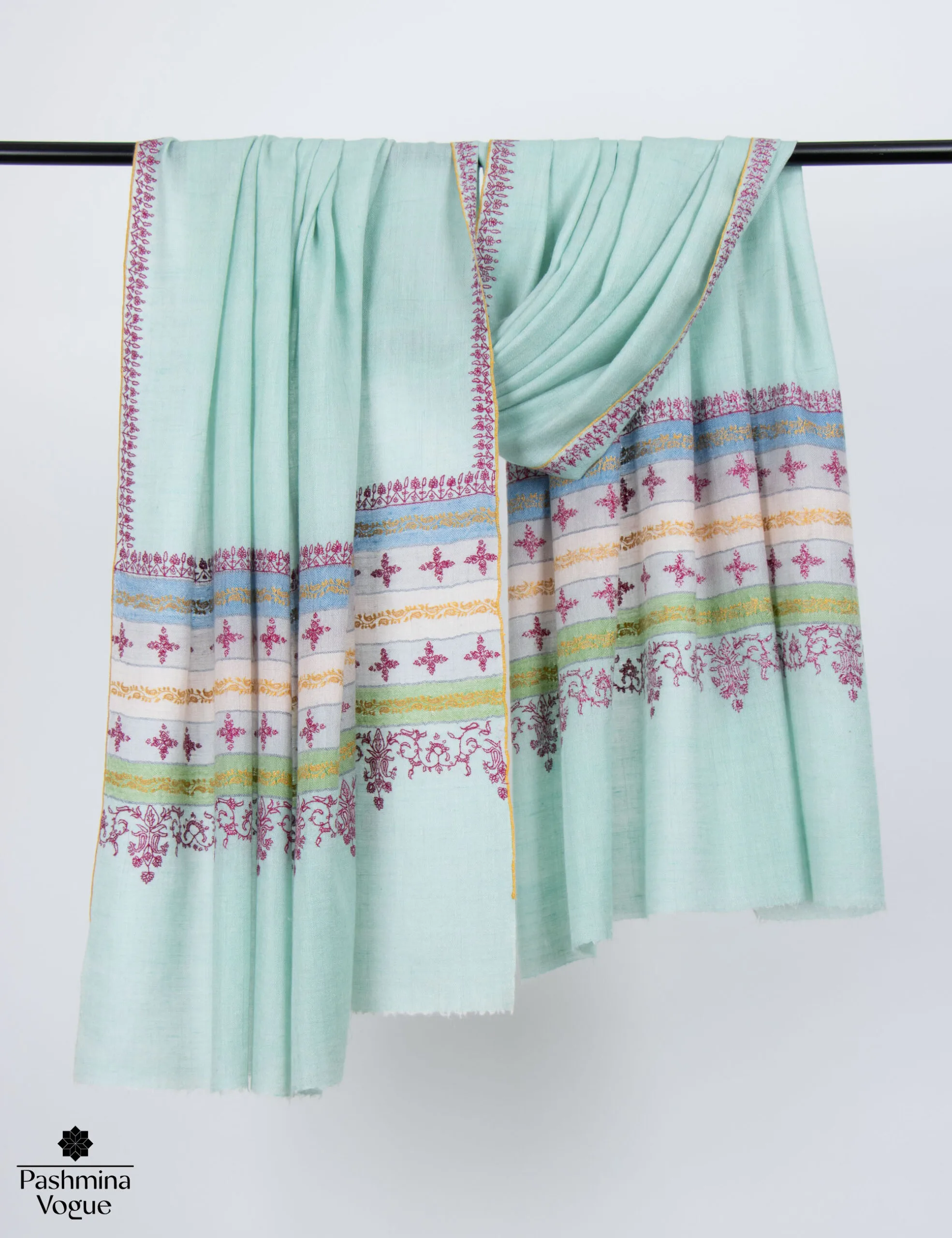 shawl navy blue