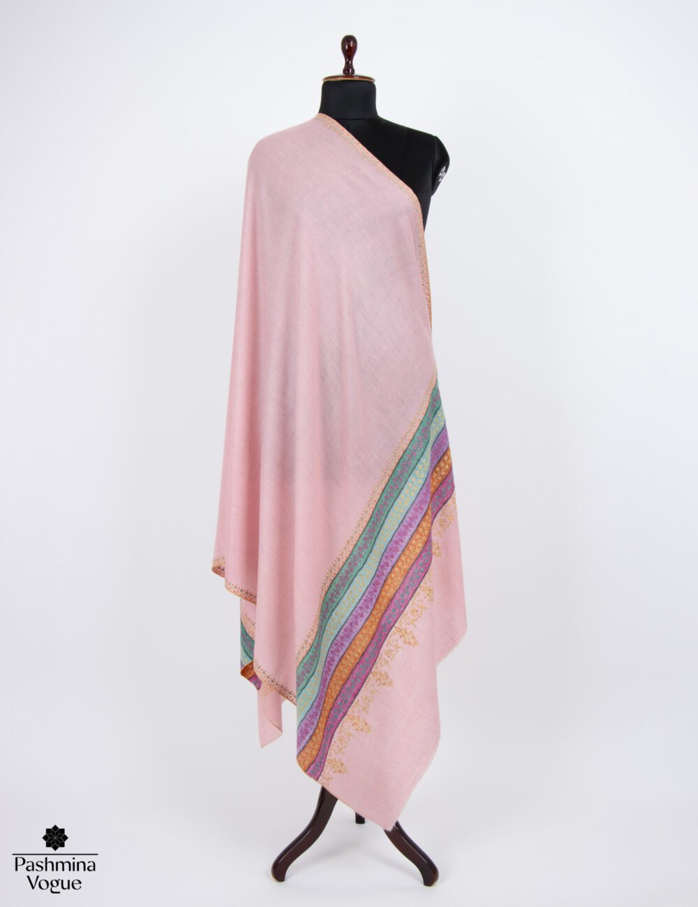 blush pink pashmina