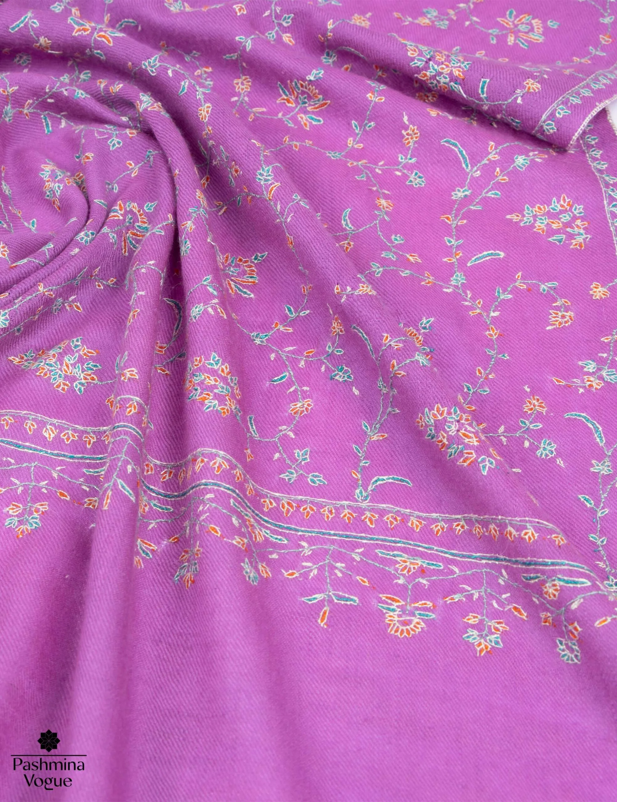 lavender cashmere scarf