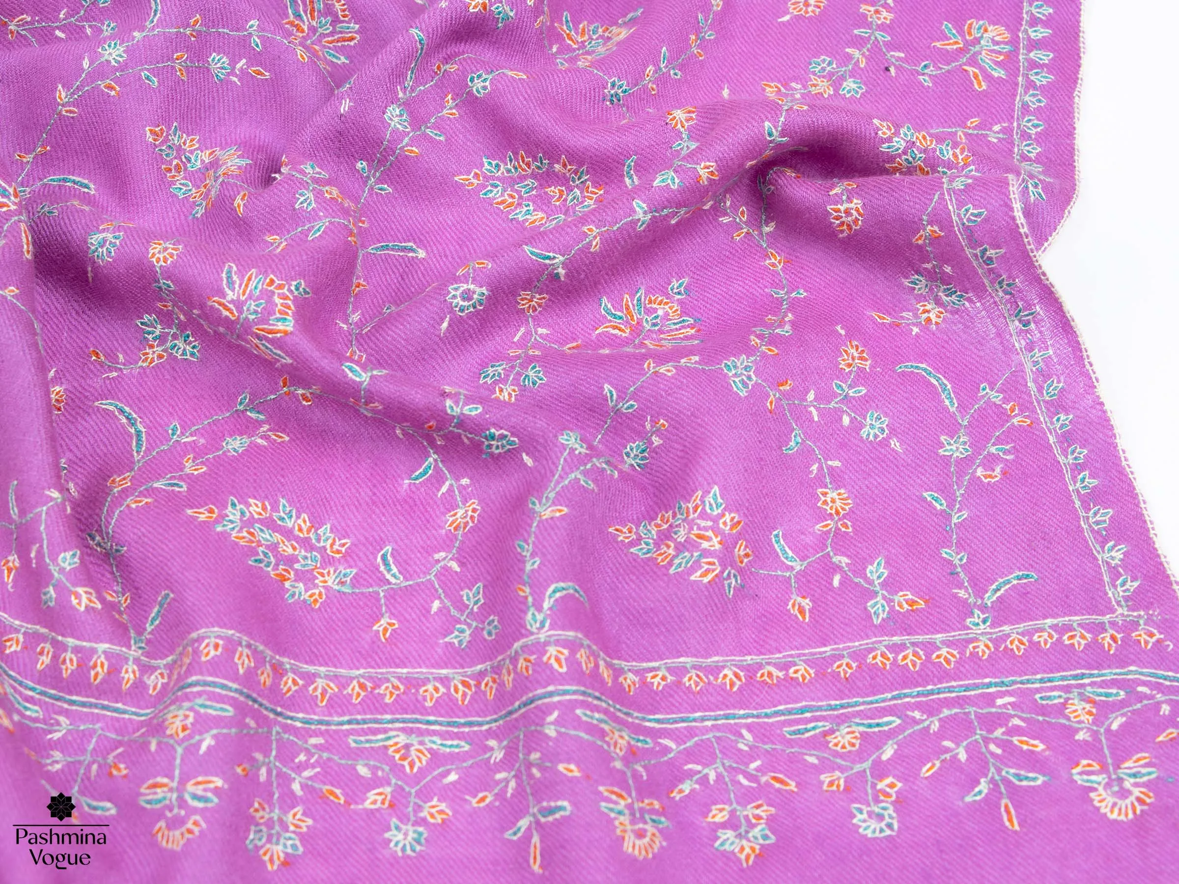 lavender cashmere scarf
