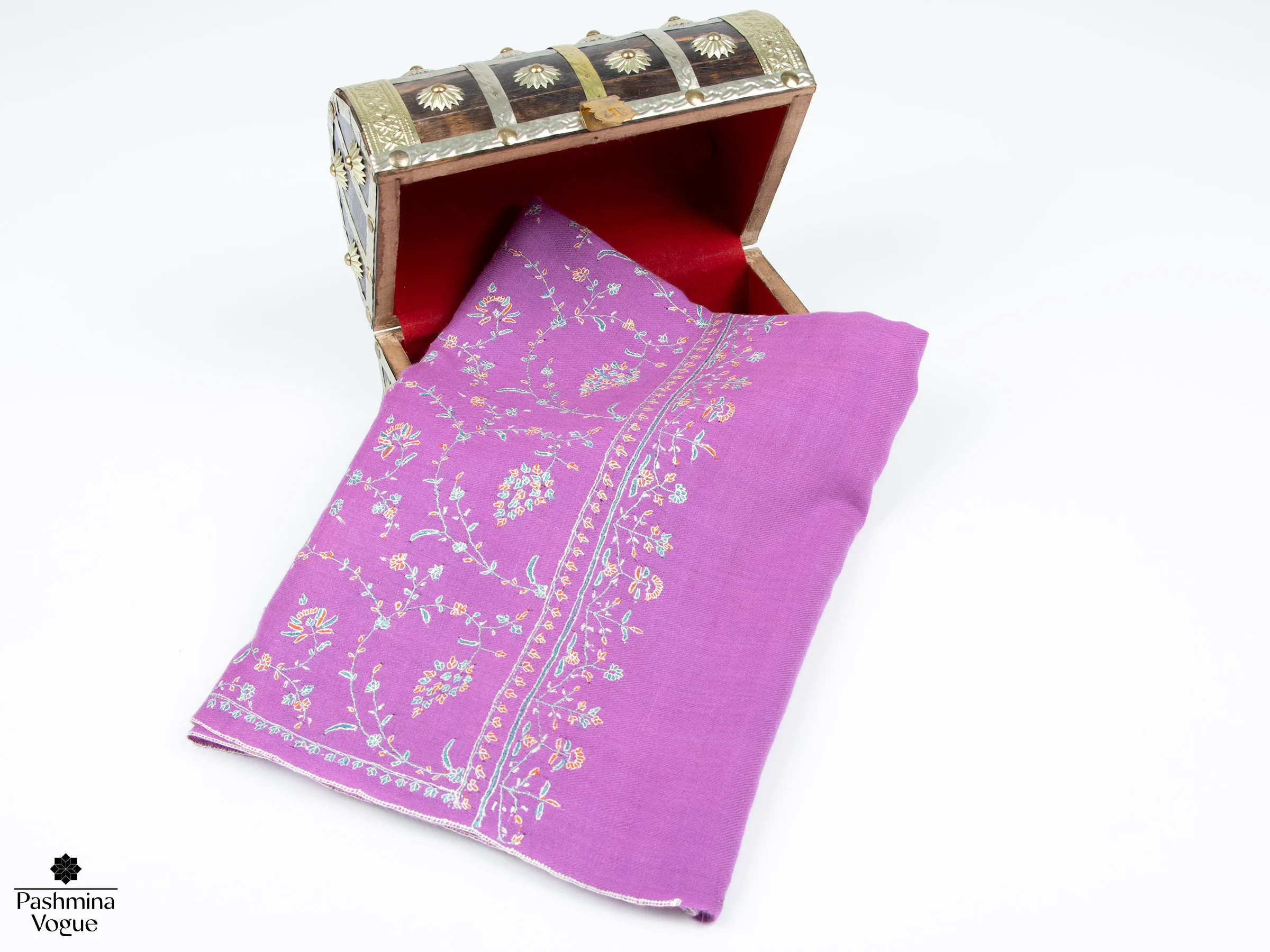 lavender cashmere scarf