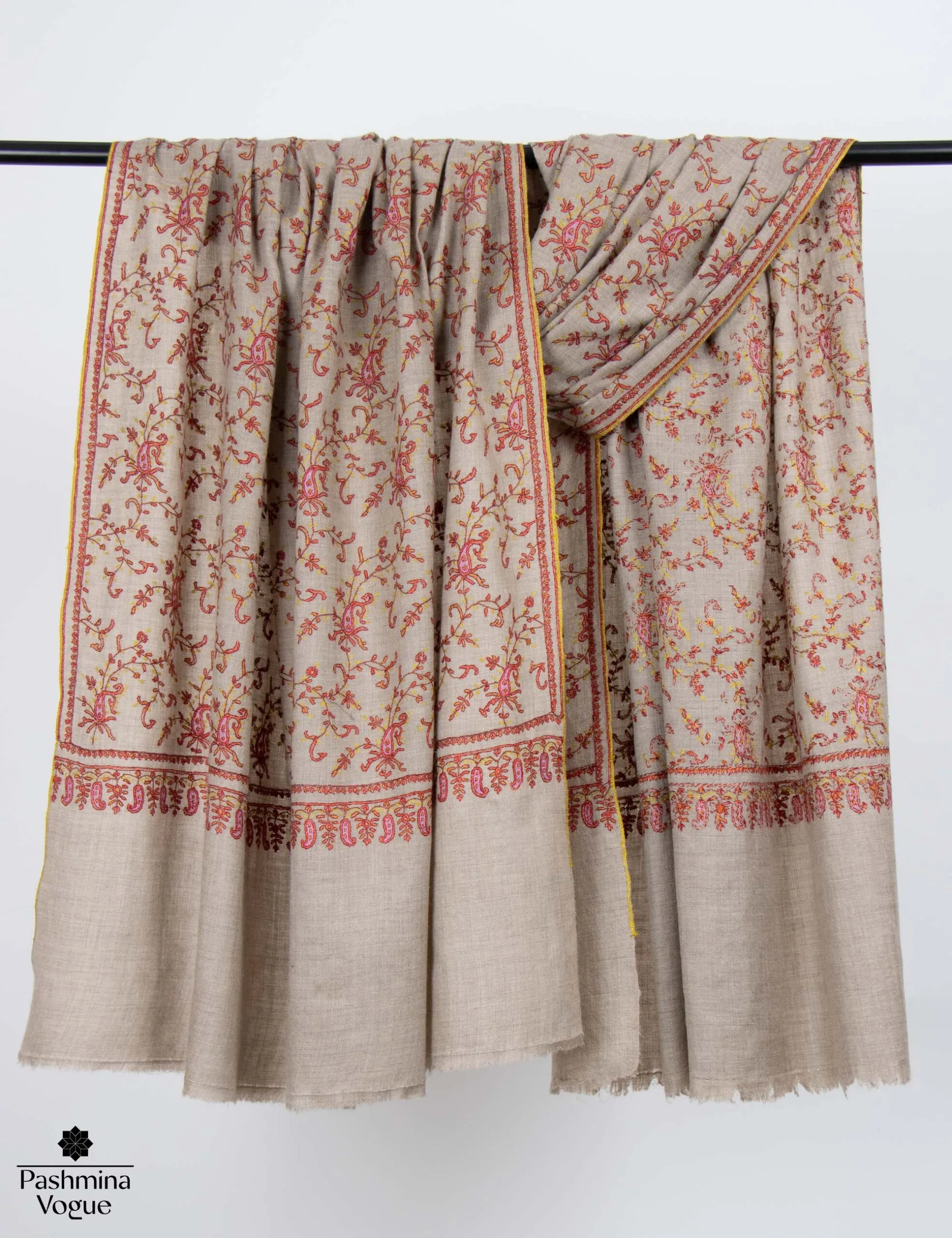 Beige Bliss Pashmina Shawl