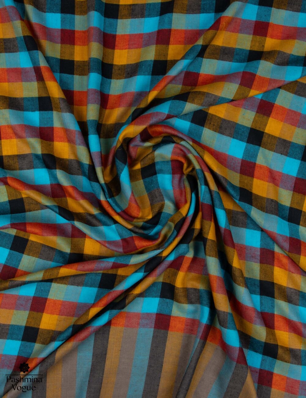 Heritage Check Pashmina Wrap