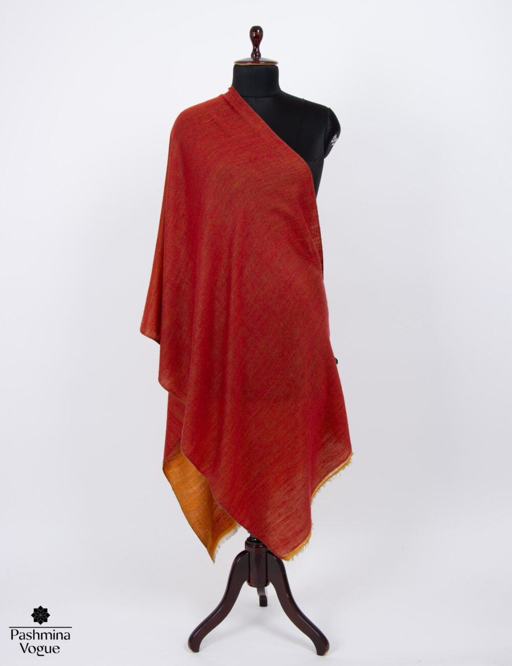 orange shawl wrap