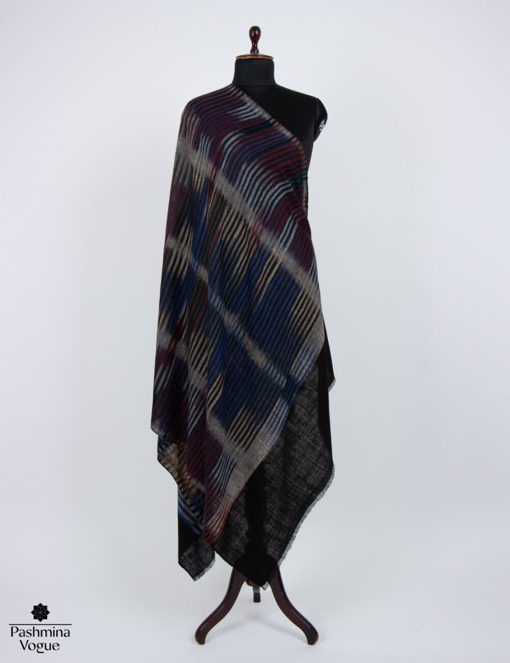 ikat-black-pashmina-shawls