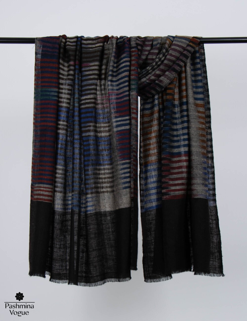 ikat-black-pashmina-shawls