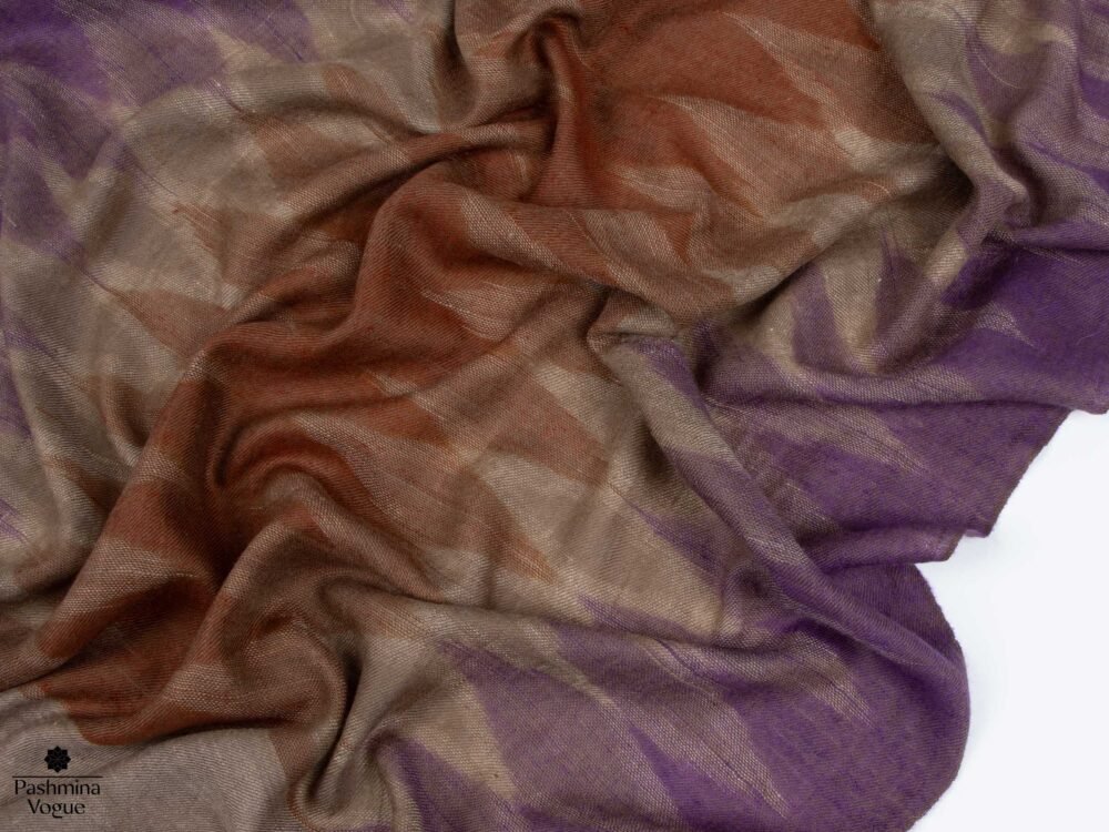 Colorful Weft Pashmina Wrap