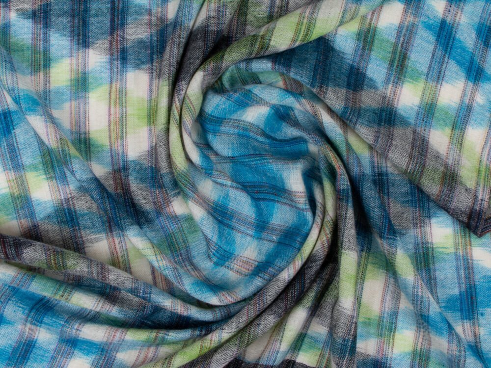 Ikat Woven Whispers Pashmina Wrap