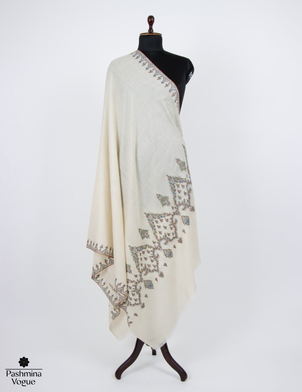 kashmiri embroidered shawl