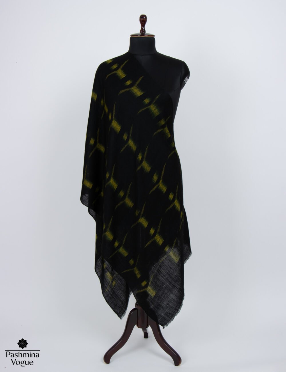 black lightweight shawl