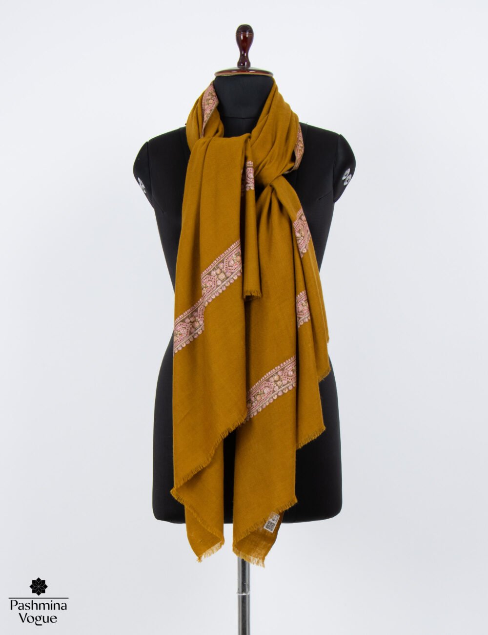 Mustard GI Palla Pashmina Shawl