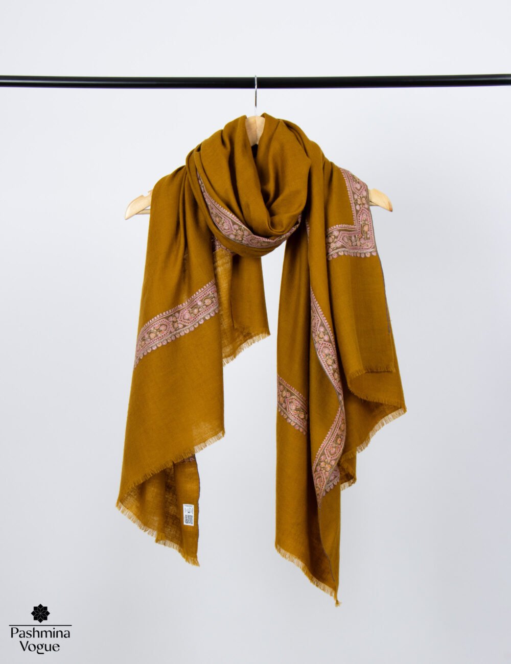 Mustard GI Palla Pashmina Shawl