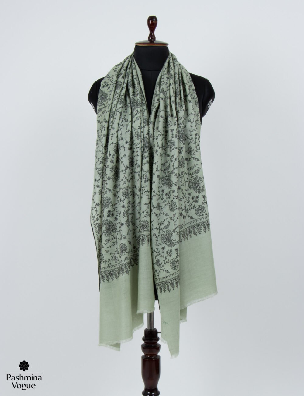 Light Green Pashmina Wrap