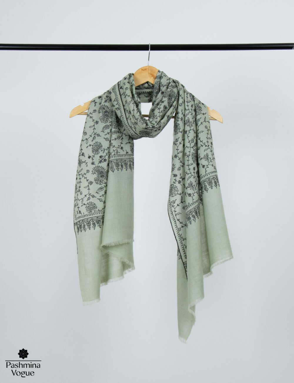 Light Green Pashmina Wrap