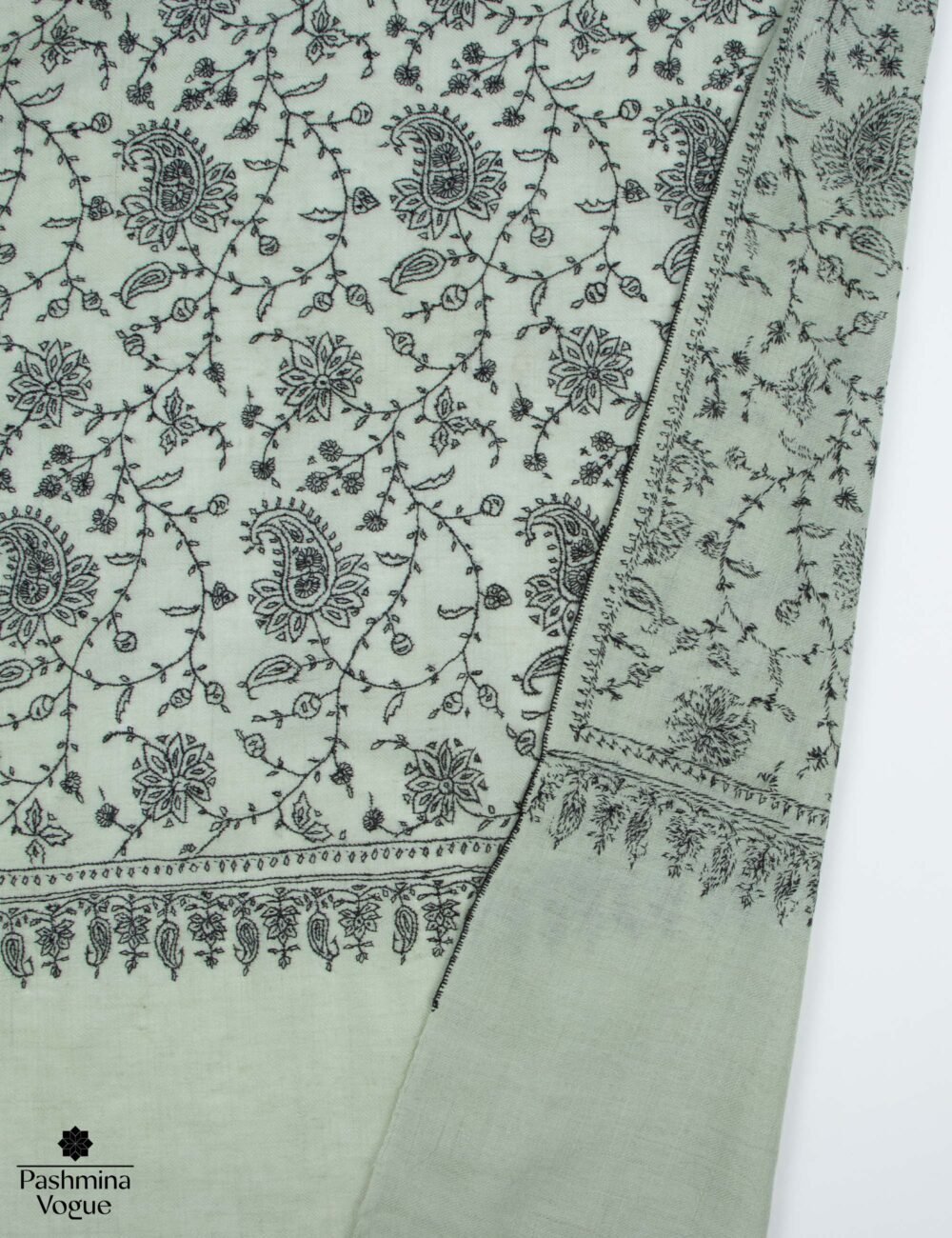 Light Green Pashmina Wrap