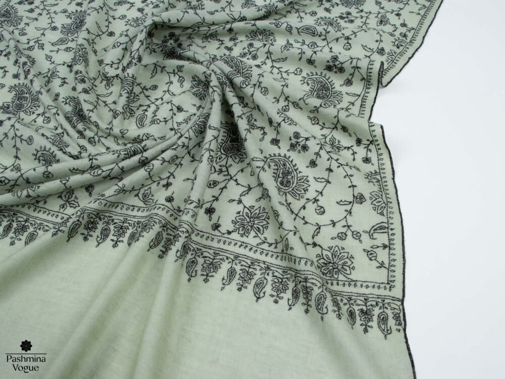 Light Green Pashmina Wrap