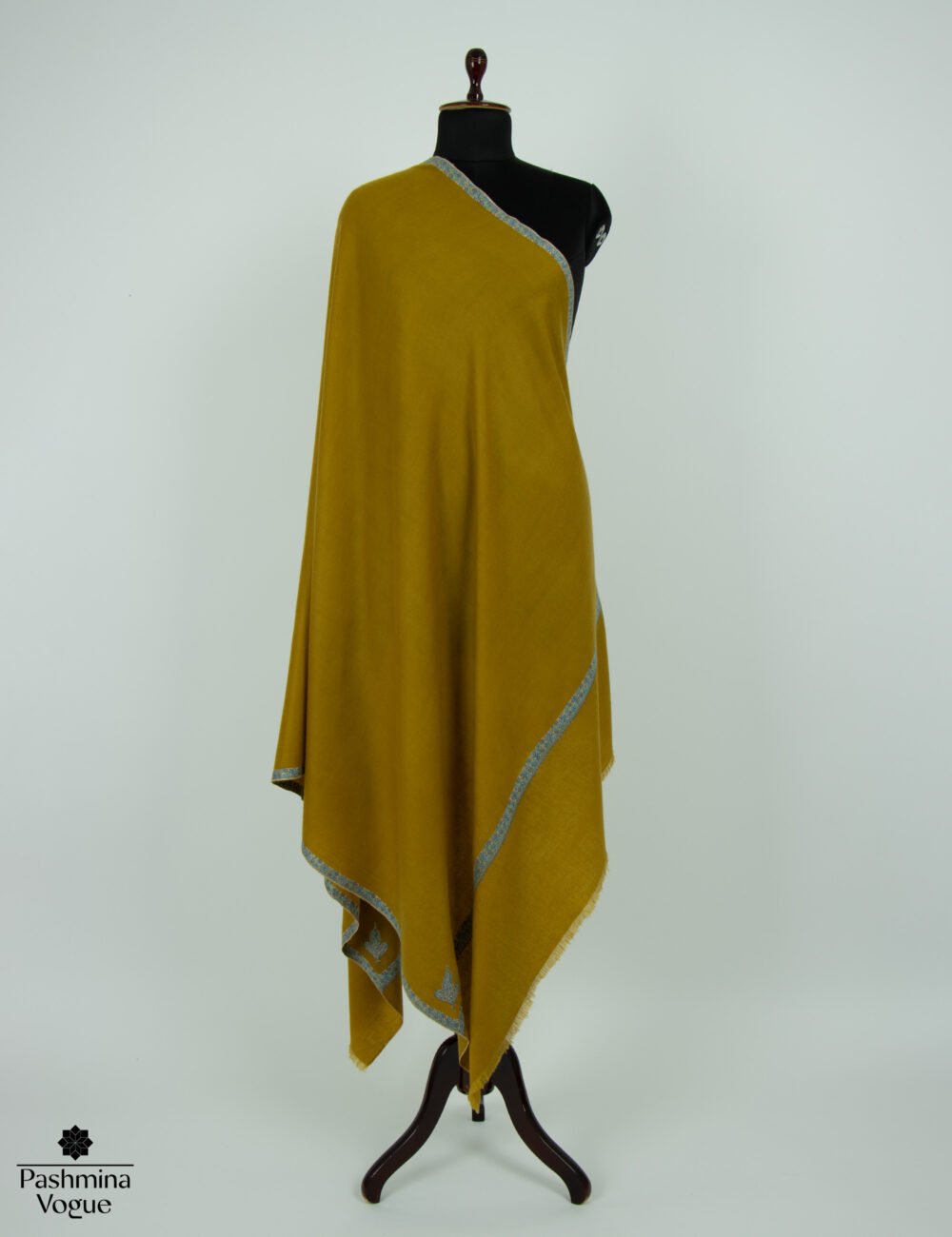 Mustard Cashmere Shawl