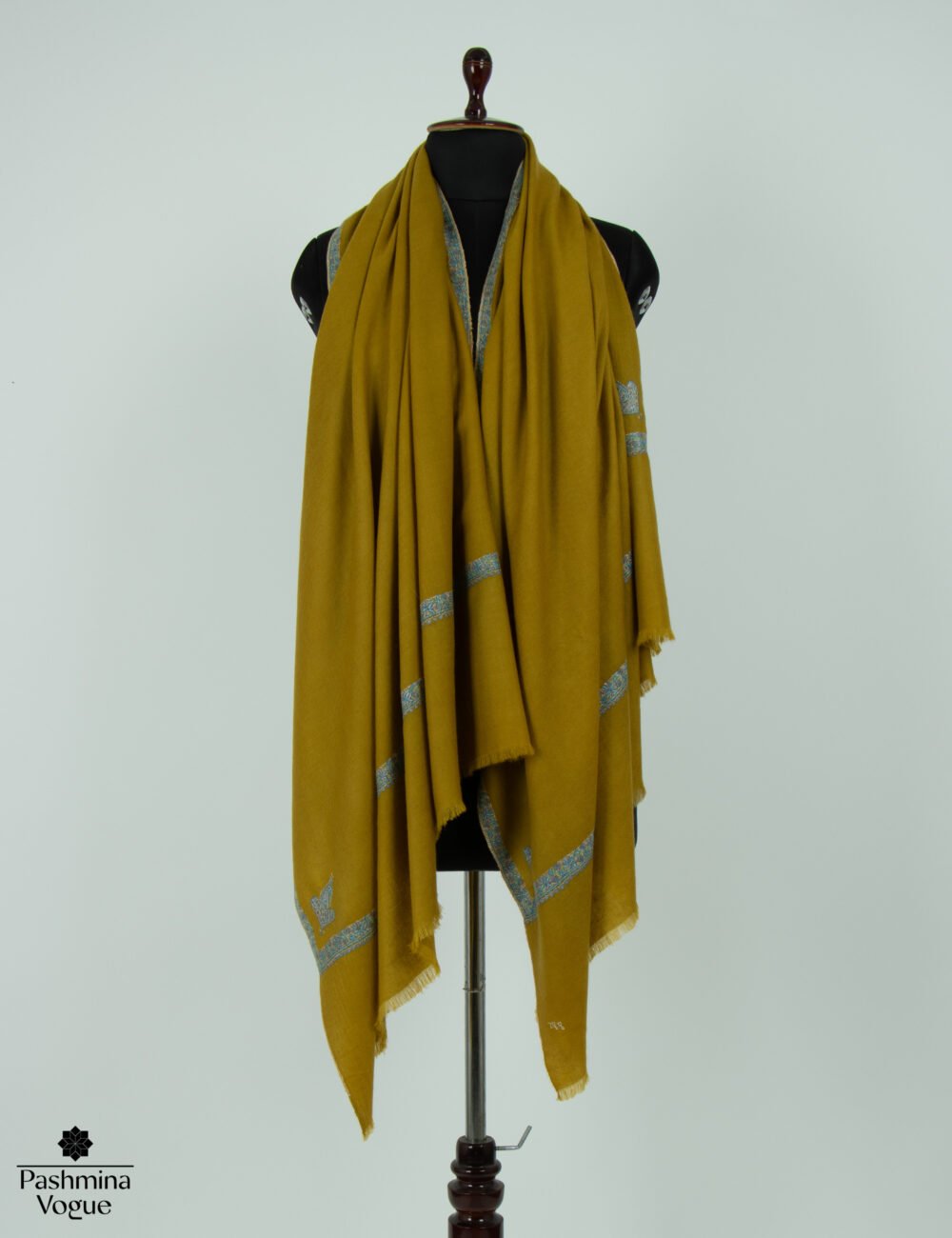 Spicy Mustard Pashmina Shawl