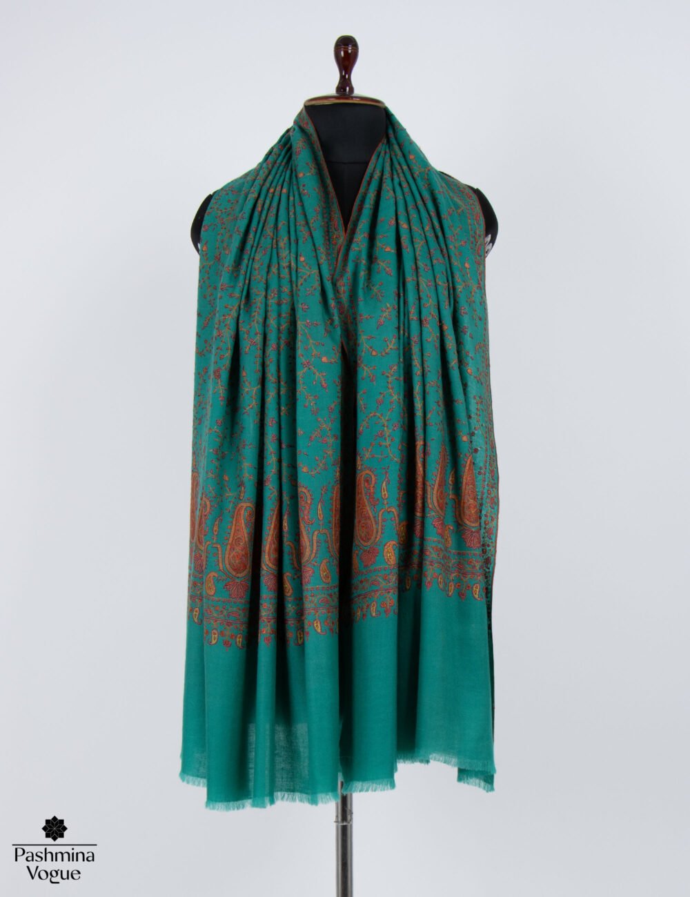 Forest Bloom Pashmina Shawl