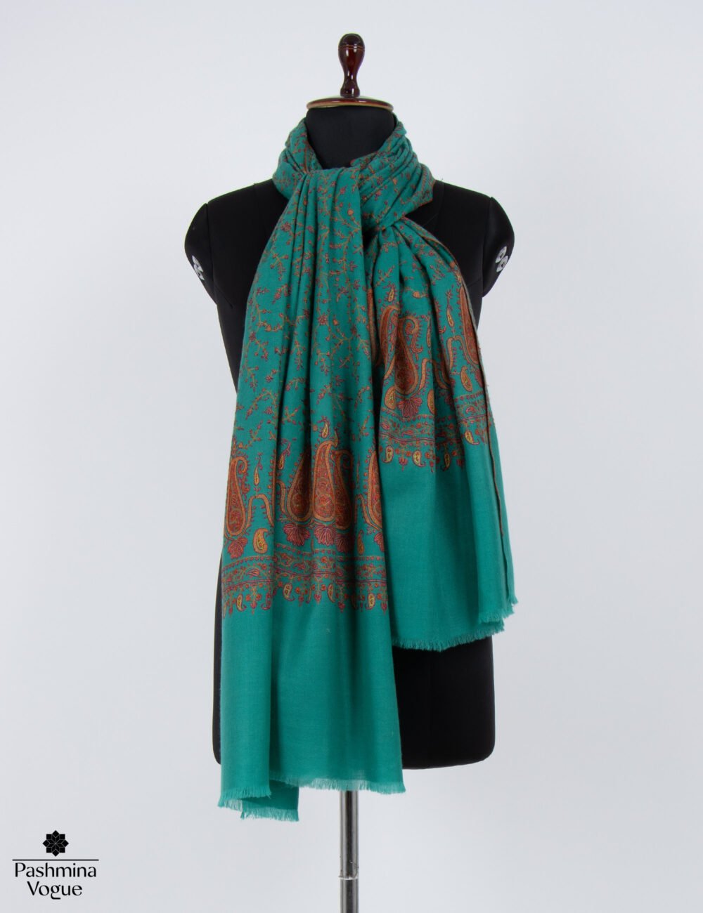 Forest Bloom Pashmina Shawl