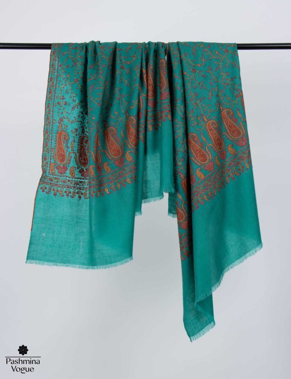 Forest Bloom Pashmina Shawl