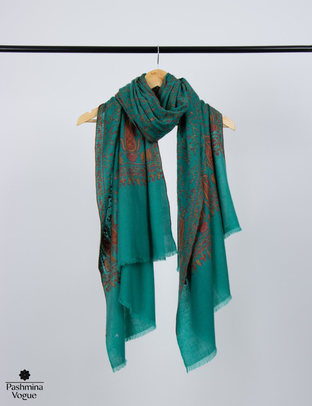 Forest Bloom Pashmina Shawl