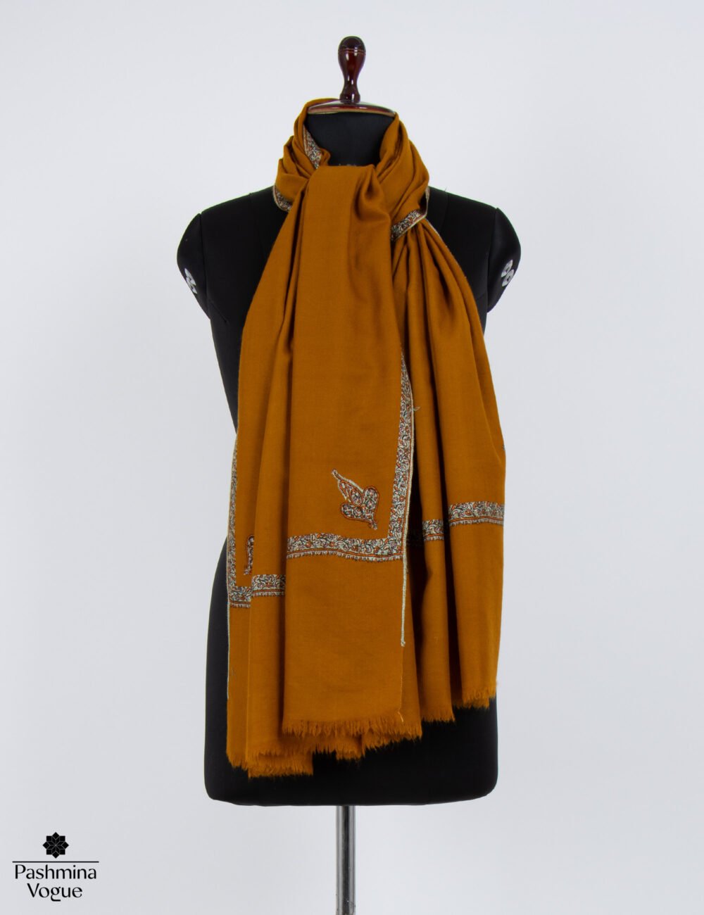 Amber Solstice Pashmina Shawl