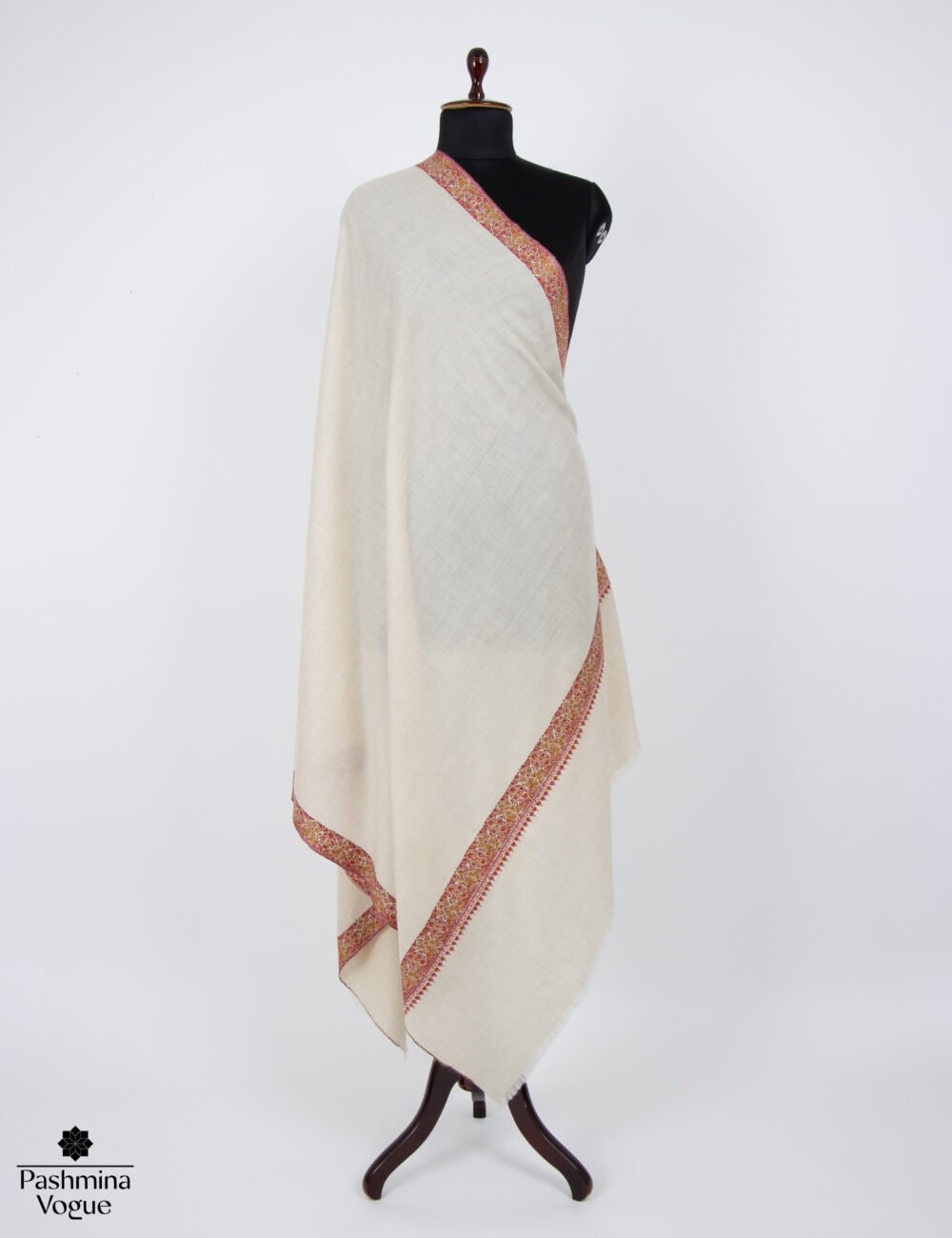 white pashmina shawl