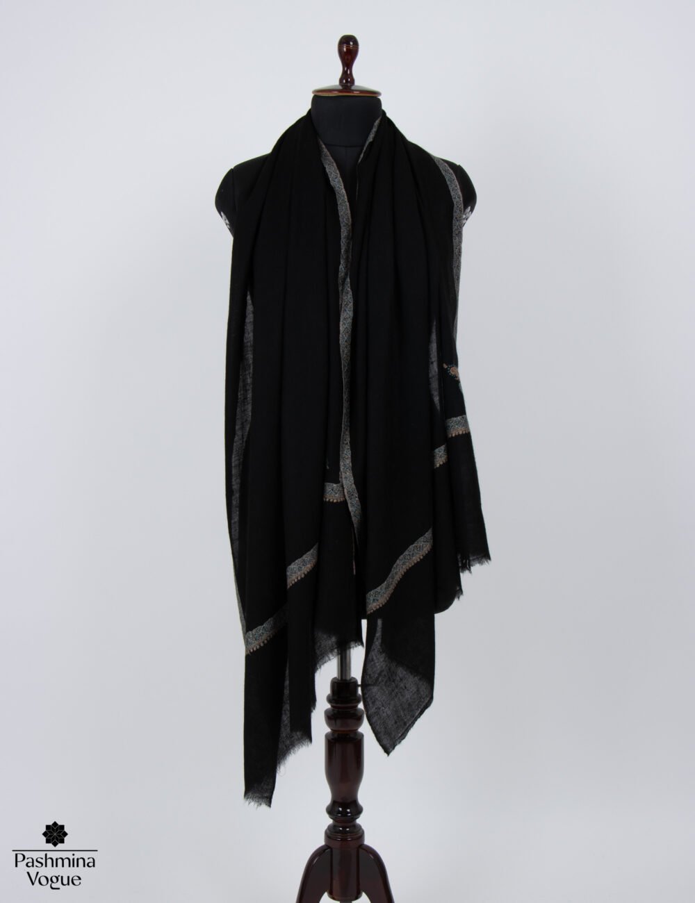 Pashmina Black Wrap