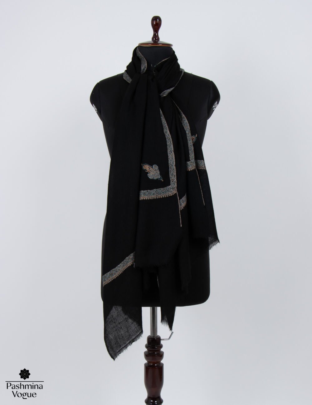 Pashmina Black Wrap