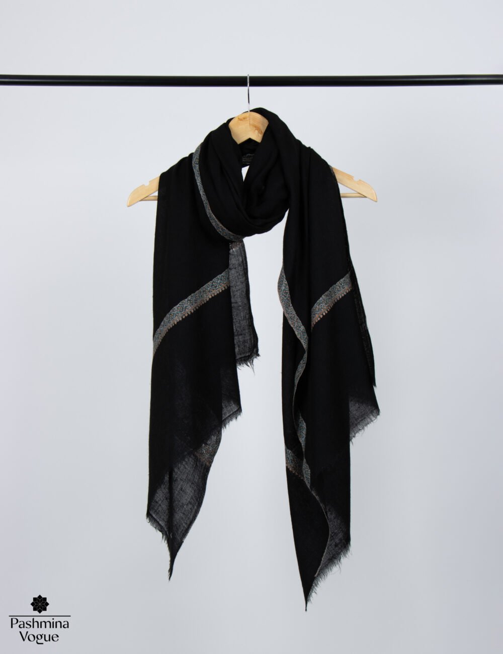 Pashmina Black Wrap