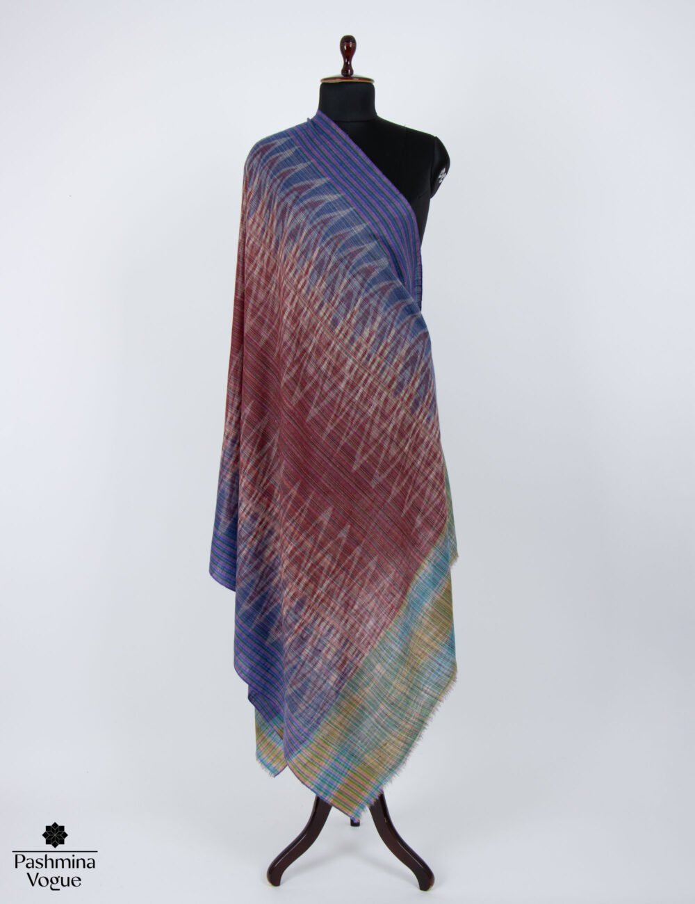 Ikat Whispers Pashmina Shawl