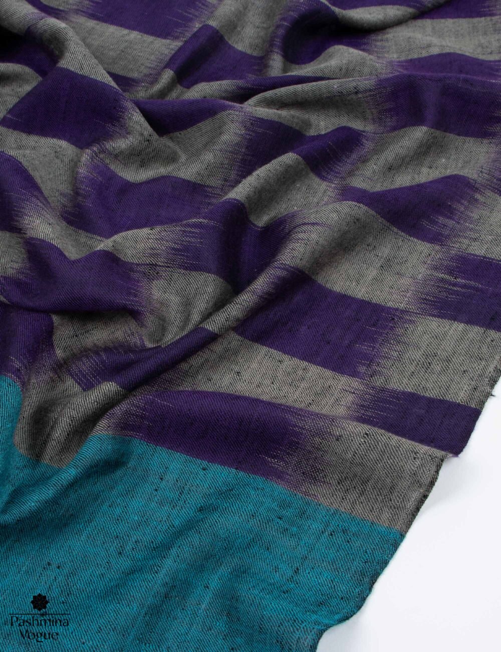 Woven Grace Ikat Pashmina Shawl