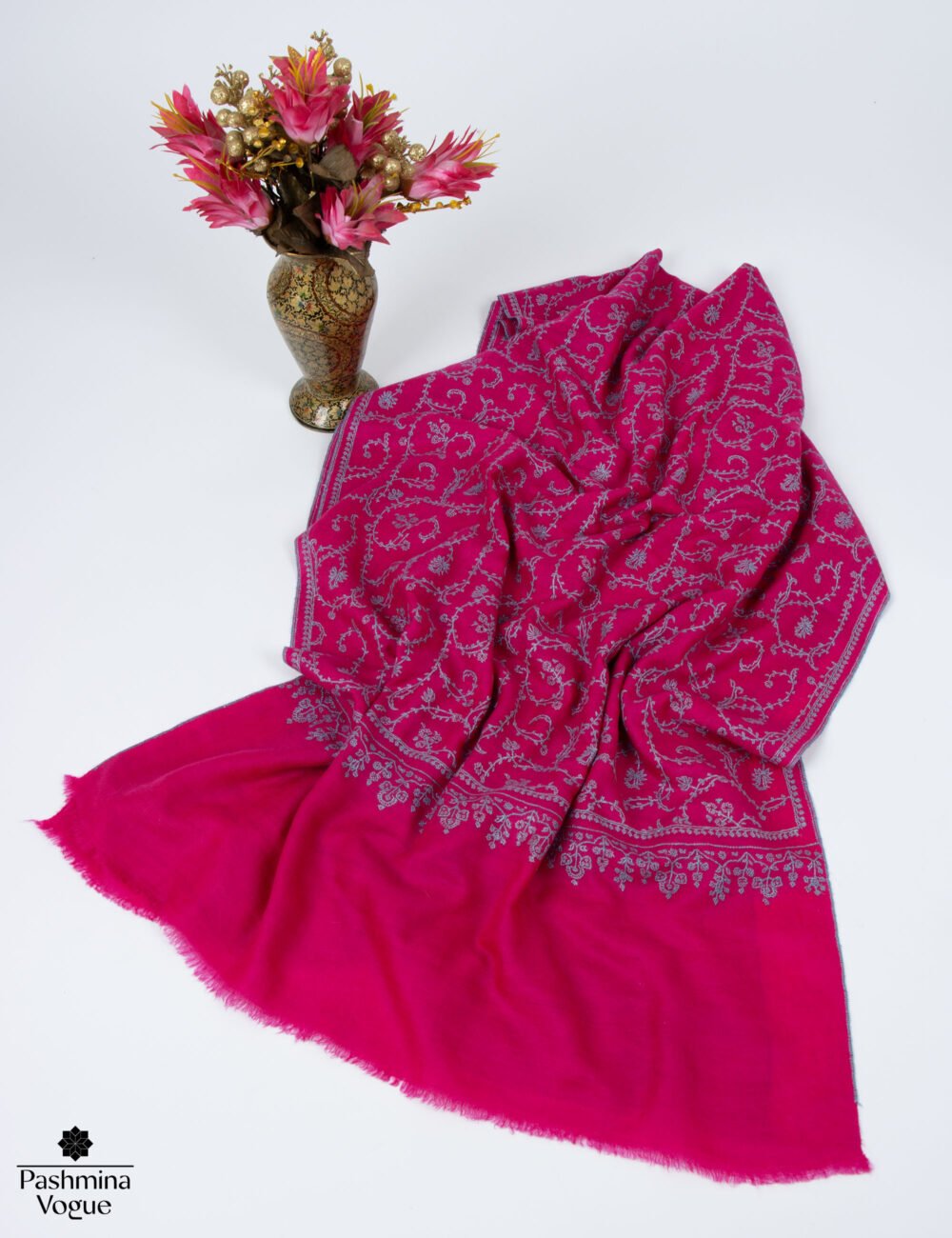 Whispering Rose Pashmina Wrap