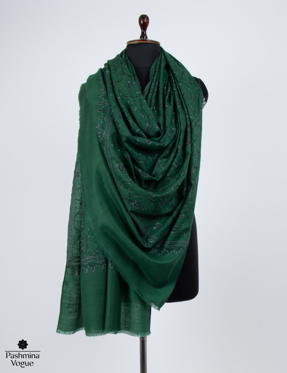 Forest Green Pashmina Shawl