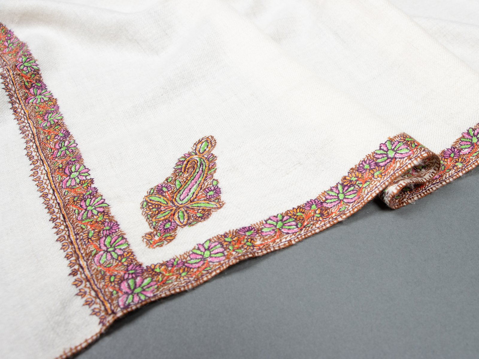 GI Pashmina Embroidered Shawl