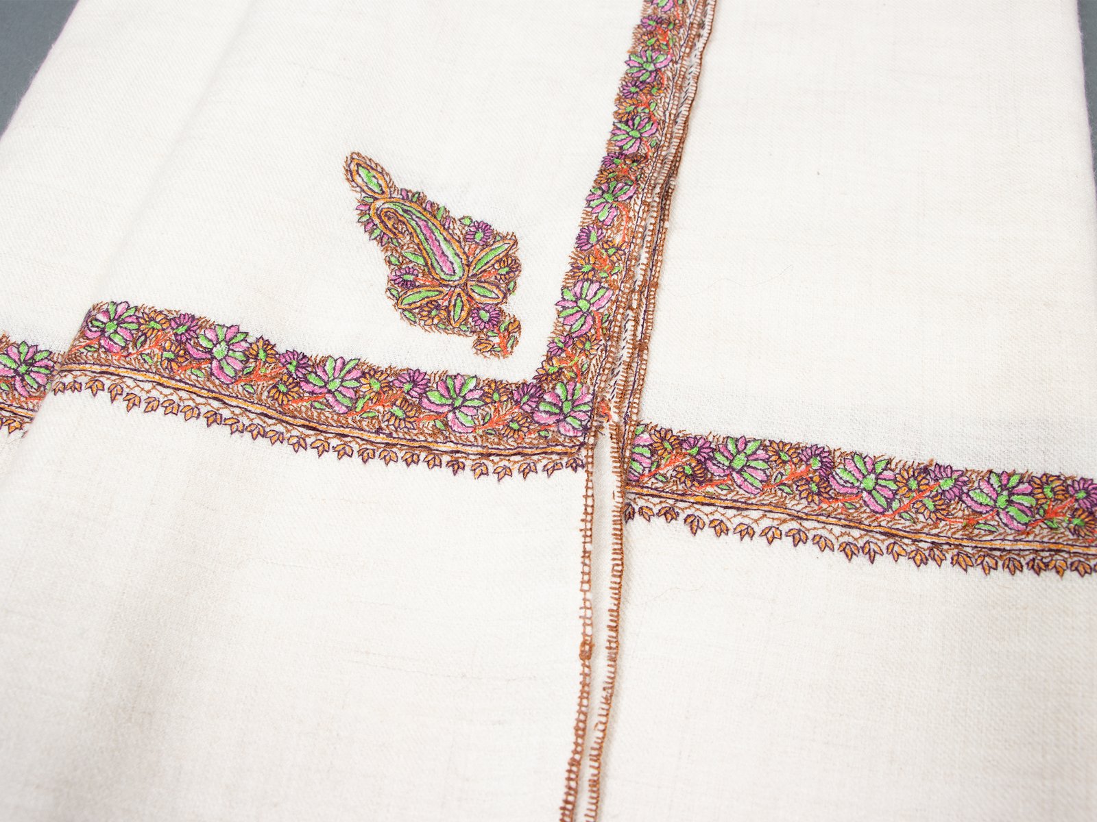 GI Pashmina Embroidered Shawl